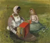 Giuseppe Biasi, Ragazze sul prato