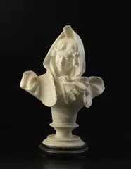 Ezio Ceccarelli, Ritratto di fanciulla, sculpture