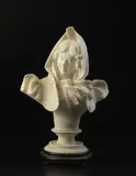 Ezio Ceccarelli, Ritratto di fanciulla, sculpture