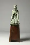 Figura femminile in ginocchio by Scultore Degli Inizi Del Xx Secolo, sculpture, sold Jul 2020