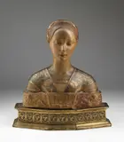 Scultore Del Xix Secolo, Busto femminile in stile neo-rinascimentale, sculpture