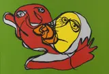 Karel Appel, Putting green kiss