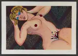 Enrico Baj, D’après Modigliani