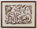 Emilio Notte, Studio per il quadro della casa del popolo