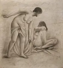Ubaldo Oppi, Donne al mare