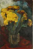 Bruno Saetti, Vaso con fiori gialli