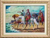Giovan Francesco Gonzaga, Cavalieri berberi sulla costa
