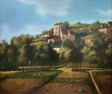 Antonio Nunziante, Paesaggio collinare