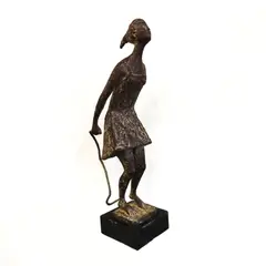 Carlo Mandelli, Ragazza che salta la corda, sculpture