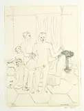Aligi Sassu, I giocatori di dadi, print (other)