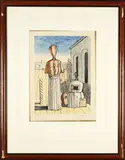 Le muse inquietanti by Giorgio de Chirico, print (other), sold Jan 2020