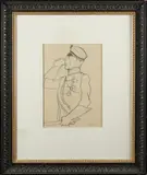Senza titolo by Renato Guttuso, sold Jan 2020