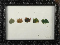 Senza titolo by Mario Nigro, 1988, sold Jan 2020