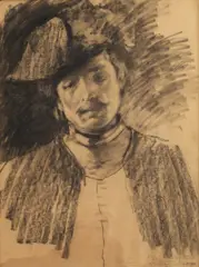 Mosè Bianchi, Studio per il duello