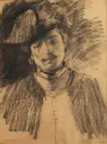 Mosè Bianchi, Studio per il duello