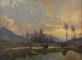 Leonardo Bazzaro, Paesaggio