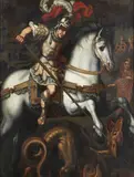 Carlo Rosa, San Giorgio e il drago