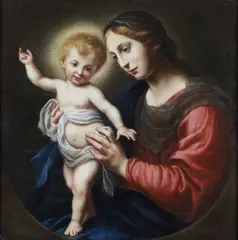 Carlo Dolci, Madonna con bambino