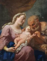 Gaspare Traversi, Madonna con San Giuseppe e il Bambino