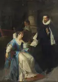 Achille Leonardi, L'arrivo della lettera