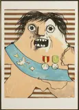 Il Maresciallo di Sassonia by Enrico Baj, print (other), sold Dec 2019