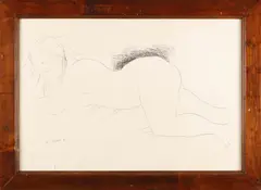 Augusto Murer, Nudo sdraiato