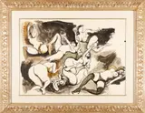 Baccanale by Renato Guttuso, sold Dec 2019
