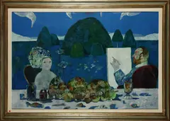 Antonio Possenti, Pittore e modella
