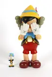 Kaws, Pinocchio & Jiminy Cricket