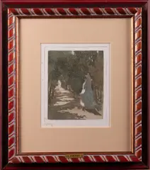 Guglielmo Ciardi, Paesaggio, print (other)