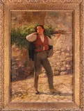 Arturo Vertunni, Contadino con fascina