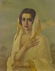 Boris Georgiev, Ritratto della principessa Nilufar