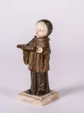 Charles Henry (Xx Secolo) Molins, Frate in preghiera, sculpture