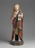 San Giovanni Battista in legno policromo by Scultore Italiano Del Xvi Secolo, sculpture, sold Jun 2019