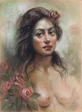 Dino Decca, Ritratto femminile