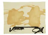Esbos by Antoni Tàpies, sold Apr 2019