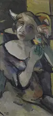 Renato Birolli, Donna e la luna
