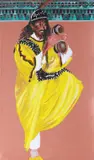 Gnawa - Gazelle d'or by Aldo Mondino, sold Apr 2019