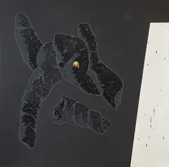Concetto Pozzati, Pane pieno di nero
