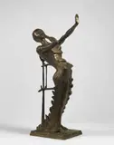 Femme en flamme by Salvador Dalí, sculpture, sold Apr 2019