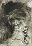 Volto d'operaio by Augusto Murer, sold Feb 2019