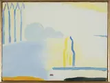 Bacino di San. Marco by Virgilio Guidi, sold Feb 2019