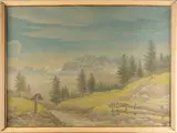 Boris Georgiev, Paesaggio con santella