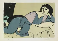 Domenico Cantatore, Senza titolo, print (other)