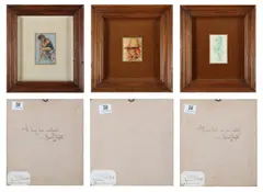 Giancarlo Dughetti, Lotto composto da n. 3 miniature