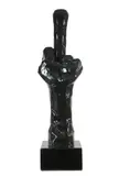 Johan Friso, Neighborhood Ral 9017, sculpture