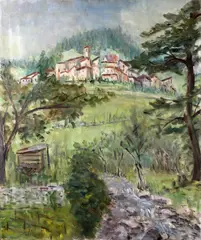 Angelo Fiessi, Paesaggio