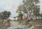 Paesaggio by Giuseppe Casciaro, sold Oct 2018