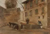Pietro Leidi, La fontana di Cemmo