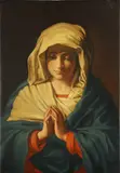 copia del Copia del XIX secolo. Madonna by Giovanni Battista Salvi Detto Il Sassoferrato, sold Oct 2018